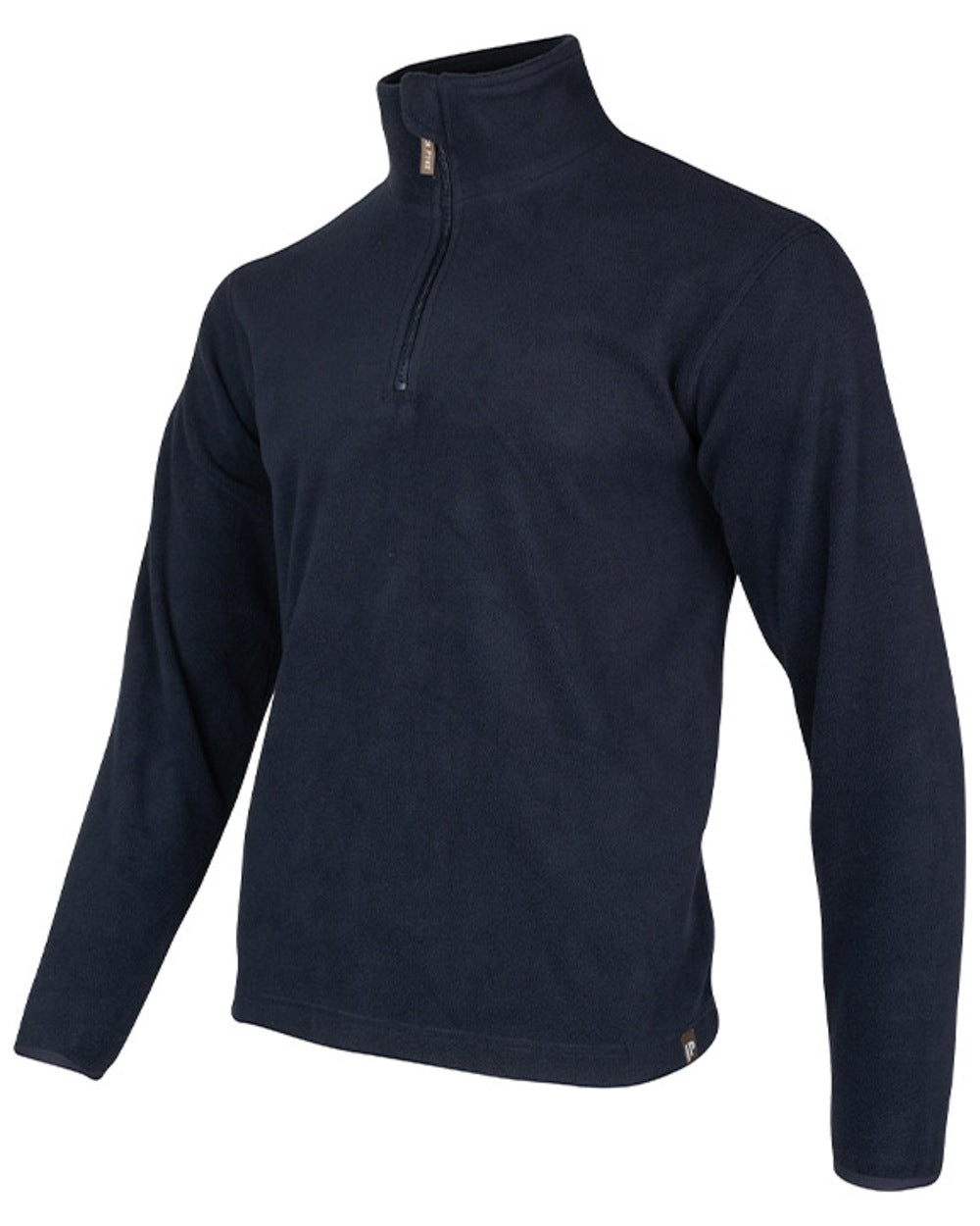 Navy coloured Jack Pyke Country Fleece Top on white background #colour_navy