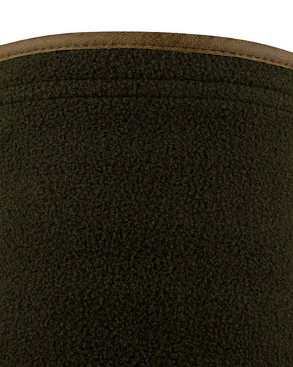Dark Olive coloured Jack Pyke Countryman Fleece Neck Gaiter on white background #colour_dark-olive