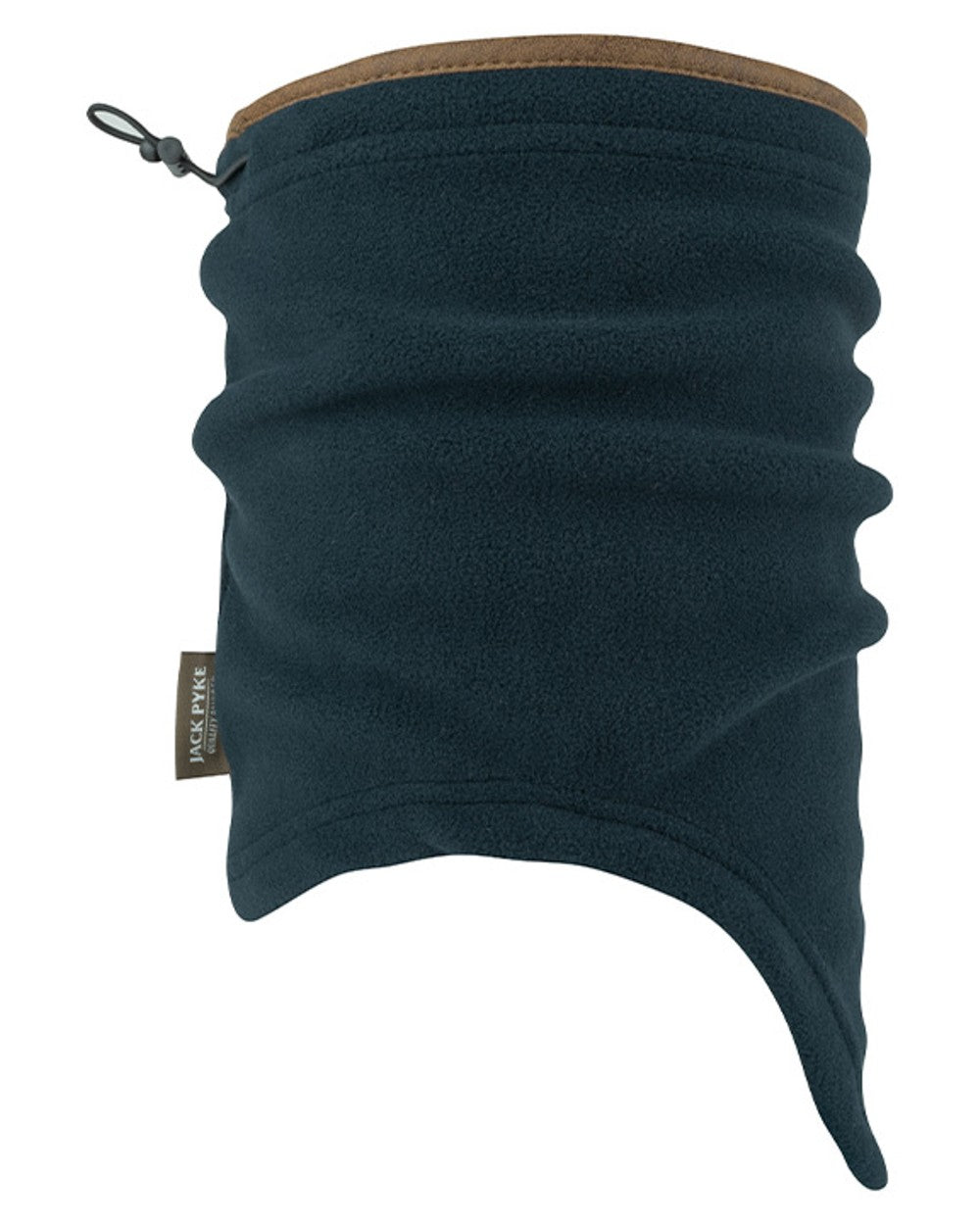 Navy coloured Jack Pyke Countryman Fleece Neck Gaiter on white background #colour_navy