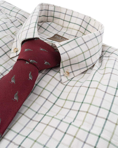 Green coloured Jack Pyke Countryman Shirt on white background #colour_green