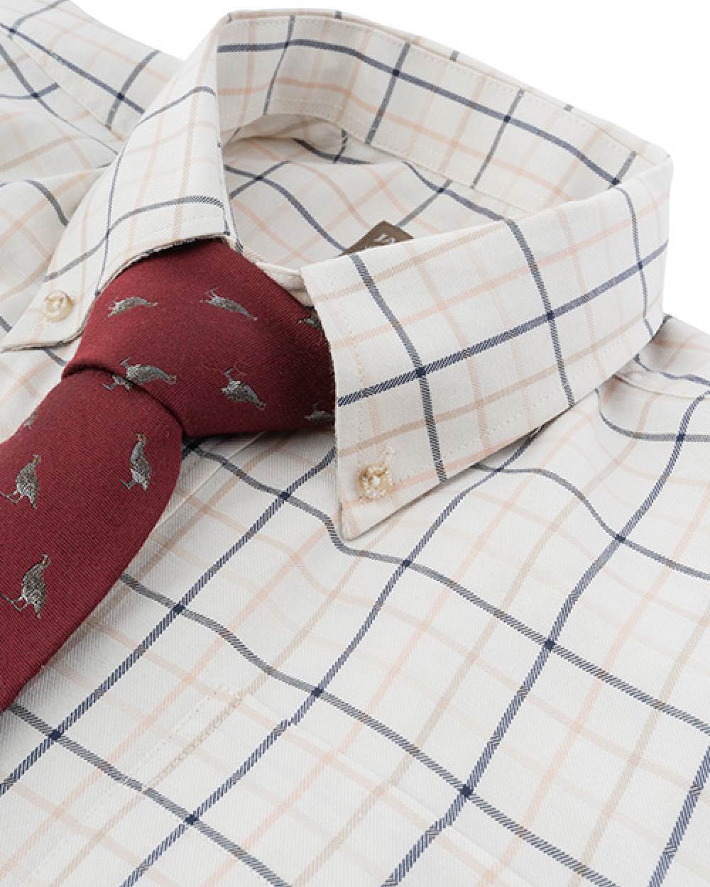 Navy coloured Jack Pyke Countryman Shirt on white background #colour_navy