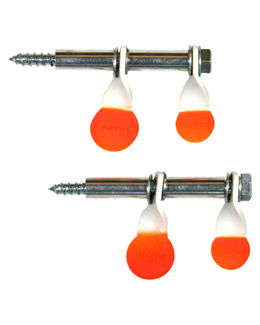 Jack Pyke Double Mini Spinner Targets Pack of 2 on white background