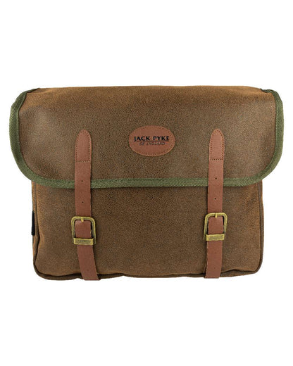Brown coloured Jack Pyke Duotex Dog Bag on white background #colour_brown
