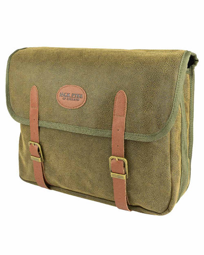 Green coloured Jack Pyke Duotex Dog Bag on white background #colour_green