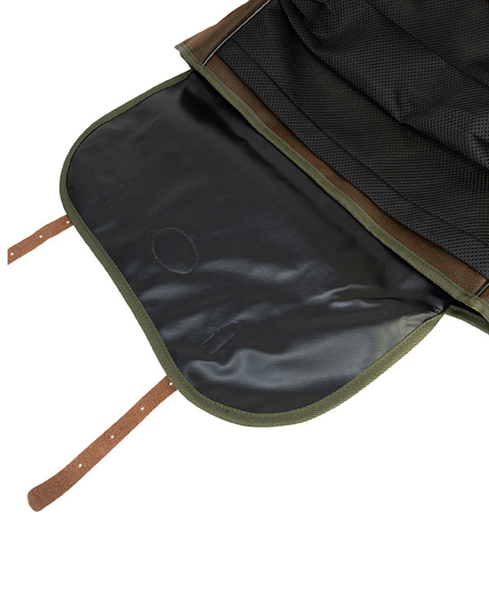 Brown coloured Jack Pyke Duotex Game Bag on white background #colour_brown
