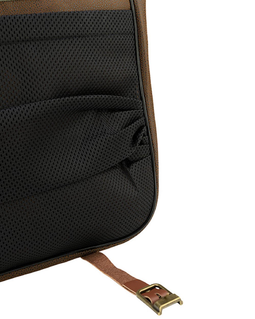 Brown coloured Jack Pyke Duotex Game Bag on white background #colour_brown