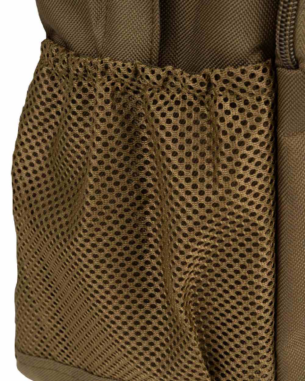 Olive Brown coloured Jack Pyke Falcon Rucksack on white background #colour_olive-brown