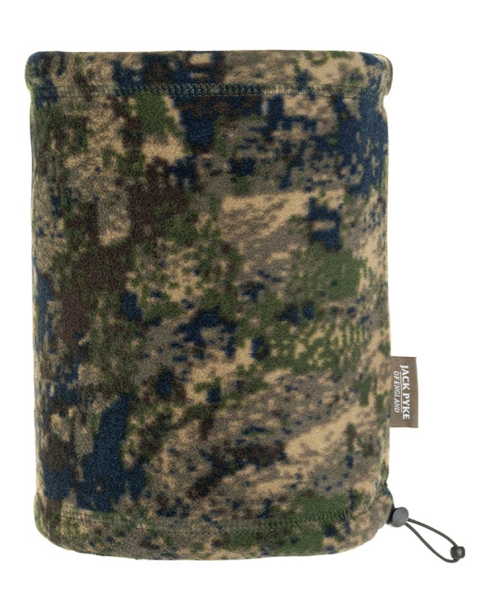 Digicam coloured Jack Pyke Fleece Neck Gaiter on white background #colour_digicam