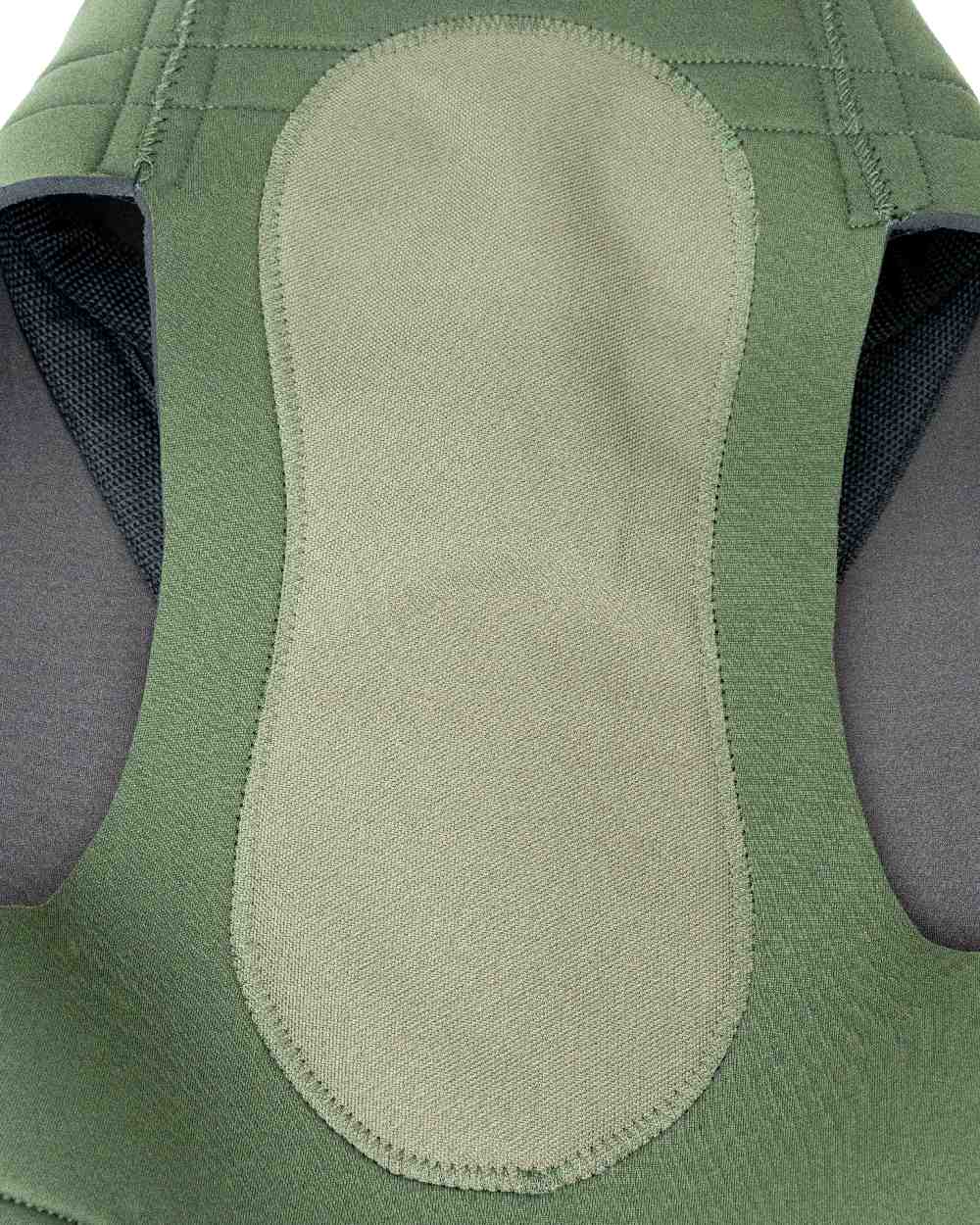Dark Olive coloured Jack Pyke GEN2 Technical Neoprene Dog Vest on white background #colour_dark-olive