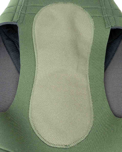 Dark Olive coloured Jack Pyke GEN2 Technical Neoprene Dog Vest on white background #colour_dark-olive