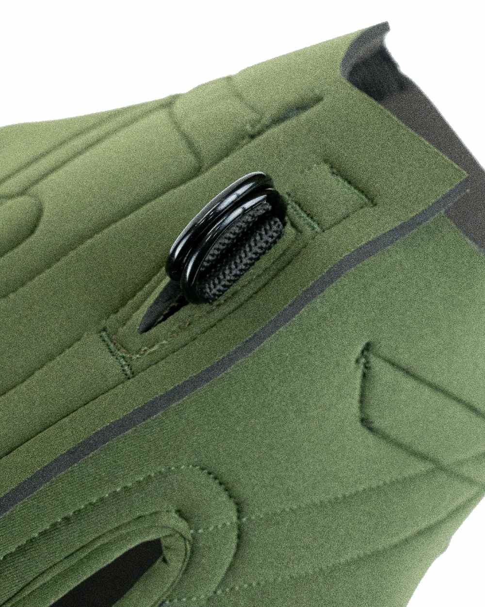 Dark Olive coloured Jack Pyke GEN2 Technical Neoprene Dog Vest on white background #colour_dark-olive
