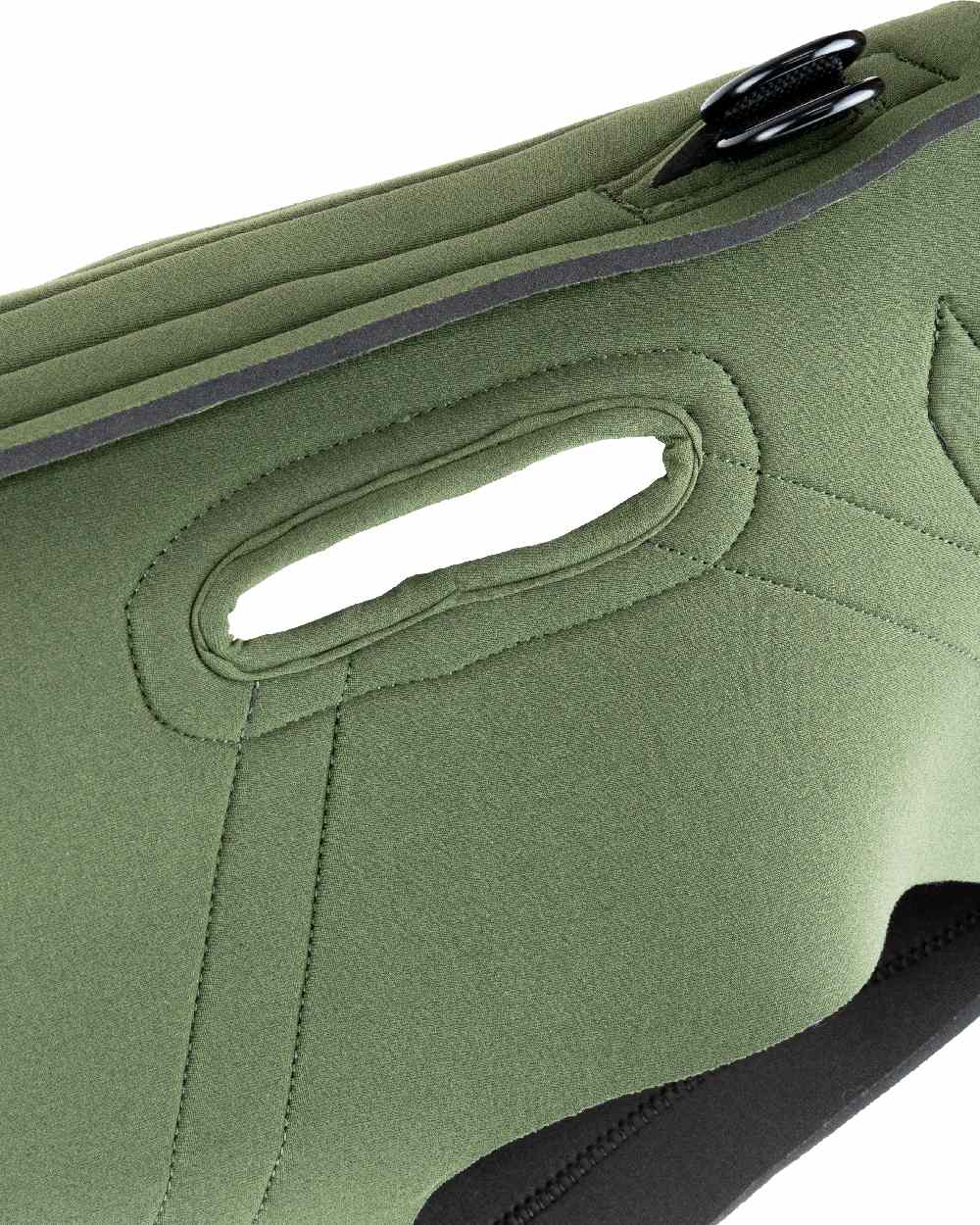 Dark Olive coloured Jack Pyke GEN2 Technical Neoprene Dog Vest on white background #colour_dark-olive