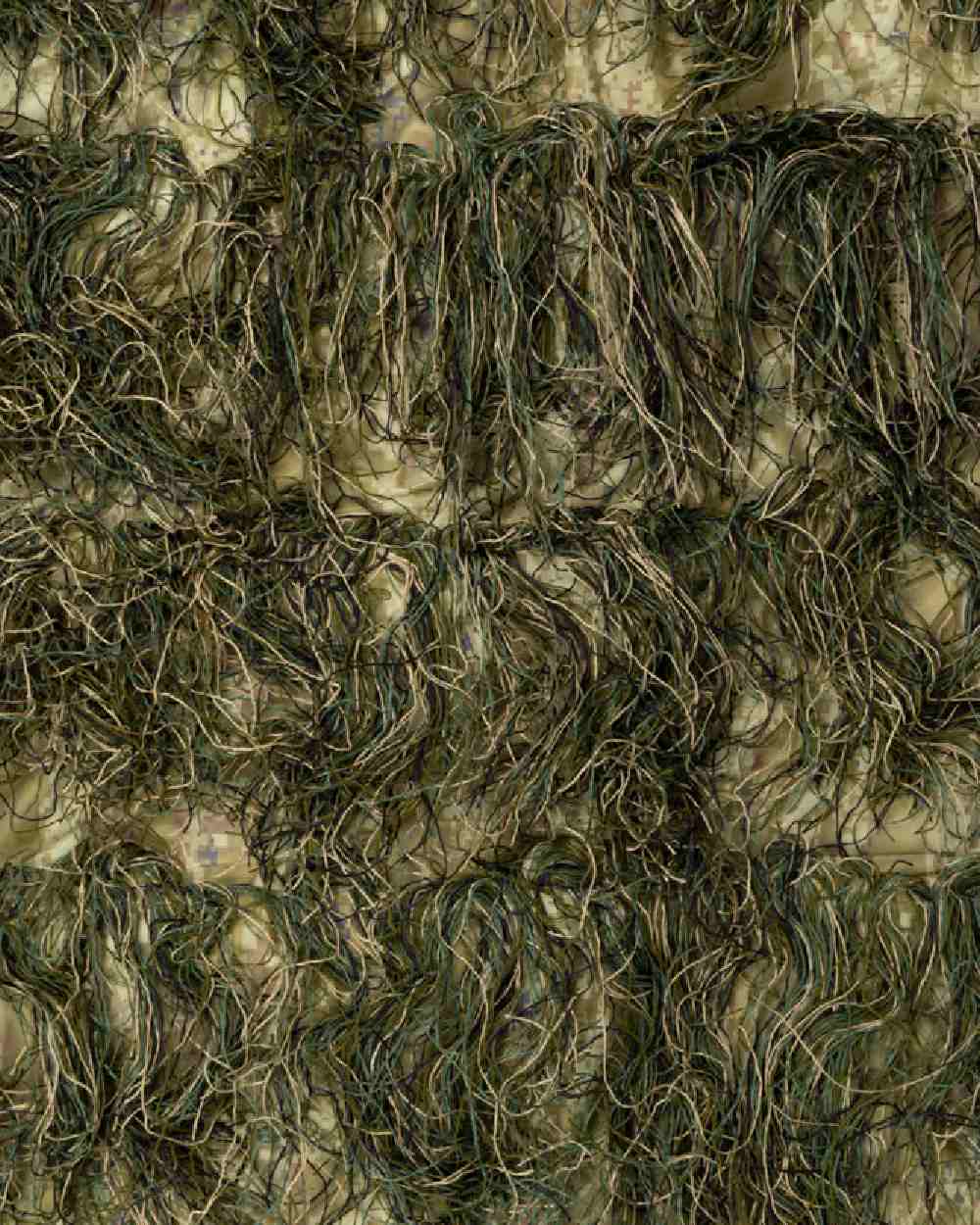 Camo coloured Jack Pyke Ghillie Hide Net on white background #colour_camo
