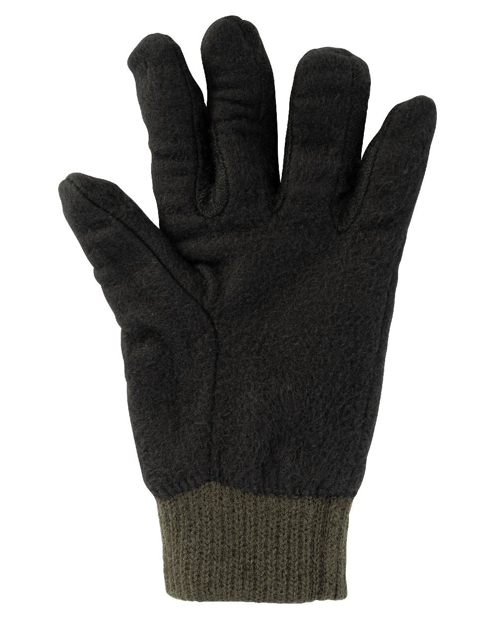Green coloured Jack Pyke Gloves on white background #colour_green