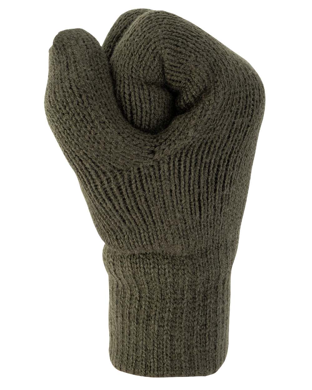 Green coloured Jack Pyke Gloves on white background #colour_green