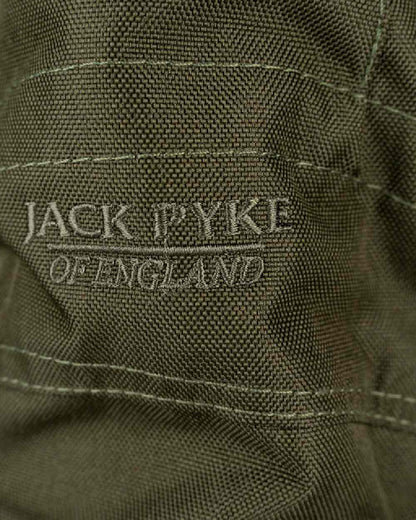 Green coloured Jack Pyke Highline Gaiter on white background #colour_green