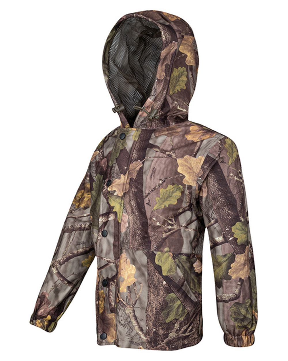 EVO coloured Jack Pyke Junior Jacket on white background #colour_evo