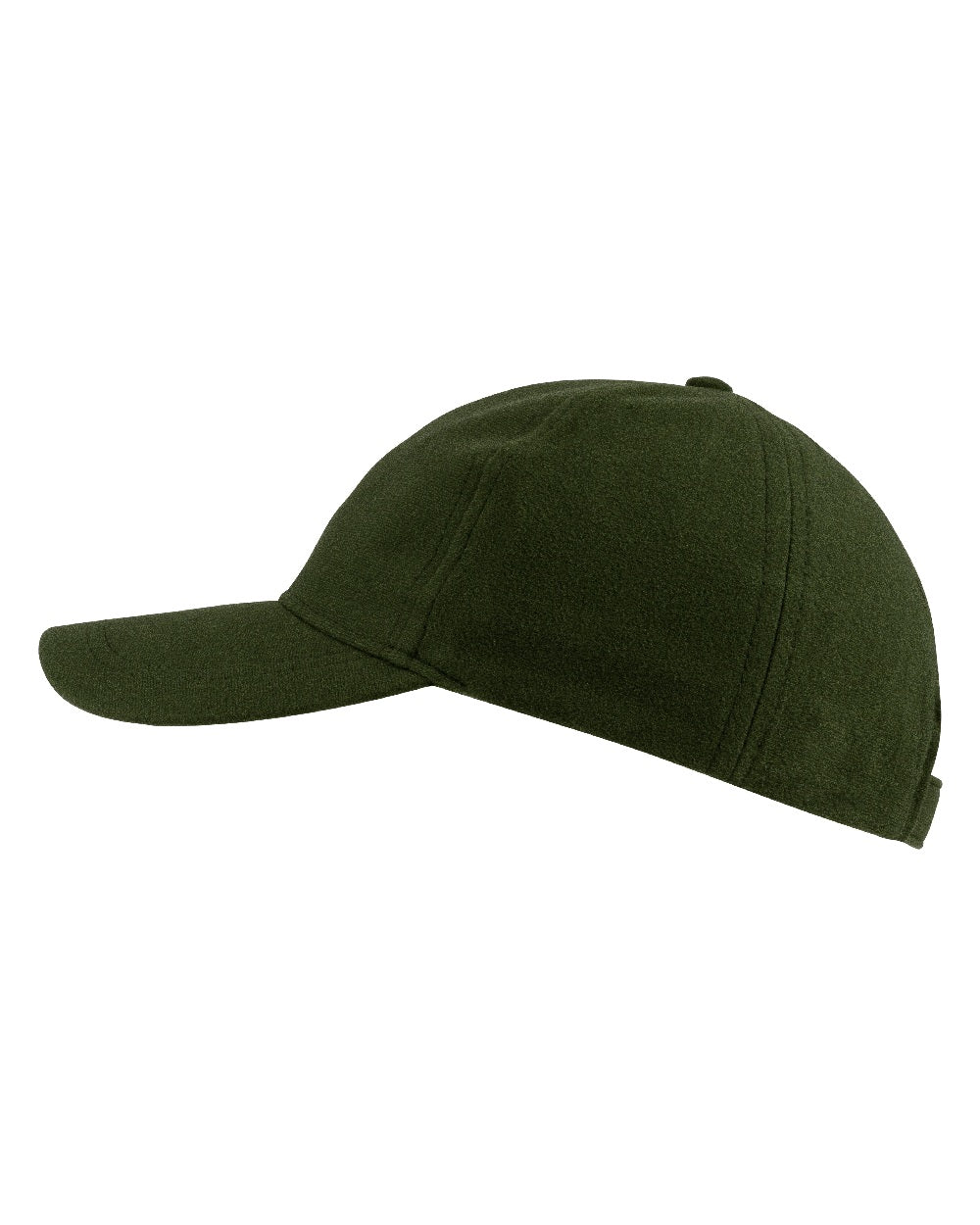 Green coloured Jack Pyke Junior Stealth Baseball Cap on white background #colour_green