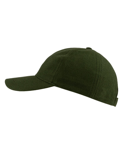 Green coloured Jack Pyke Junior Stealth Baseball Cap on white background #colour_green