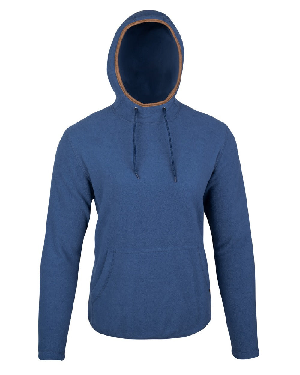 Denim coloured Jack Pyke Ladies Fleece Hoodie on white background #colour_denim