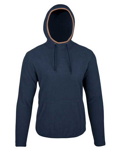 Navy coloured Jack Pyke Ladies Fleece Hoodie on white background #colour_navy