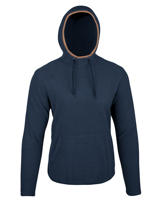 Navy coloured Jack Pyke Ladies Fleece Hoodie on white background #colour_navy