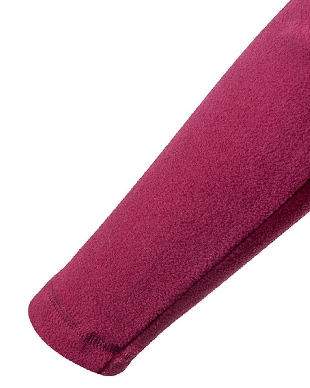 Roselle coloured Jack Pyke Ladies Fleece Jacket on white background #colour_roselle