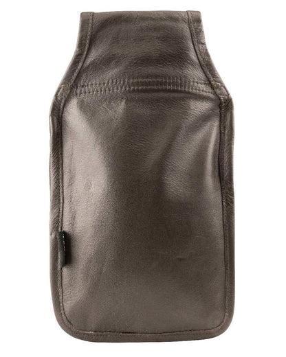 Brown coloured Jack Pyke Leather Cartridge Pouch on white background #colour_brown