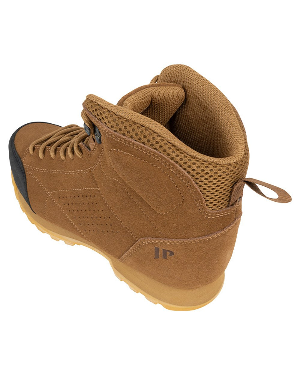 Brown coloured Jack Pyke Lowland Boots on white background #colour_brown