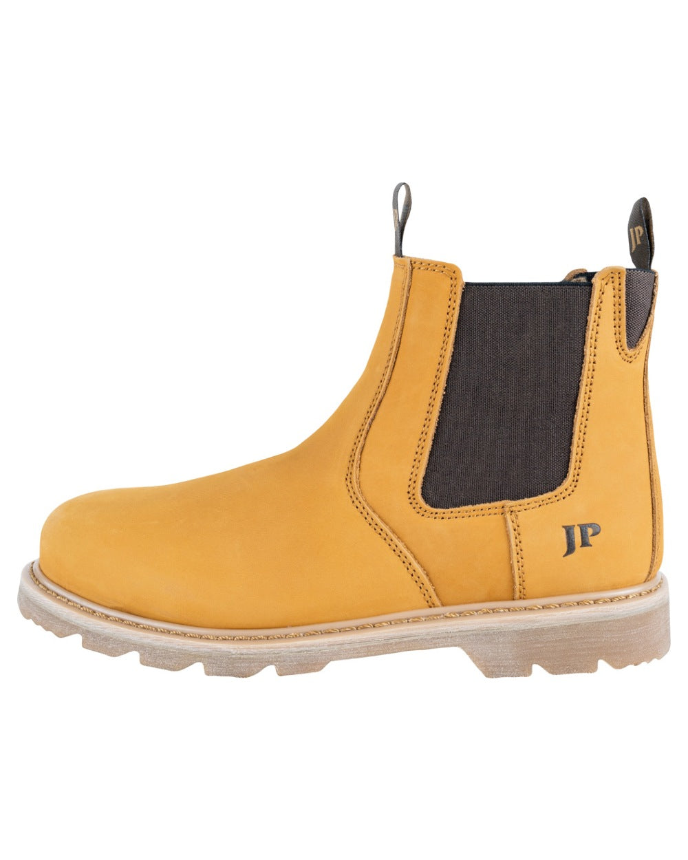 Honey coloured Jack Pyke Mens Safety Dealer Boots on white background #colour_honey