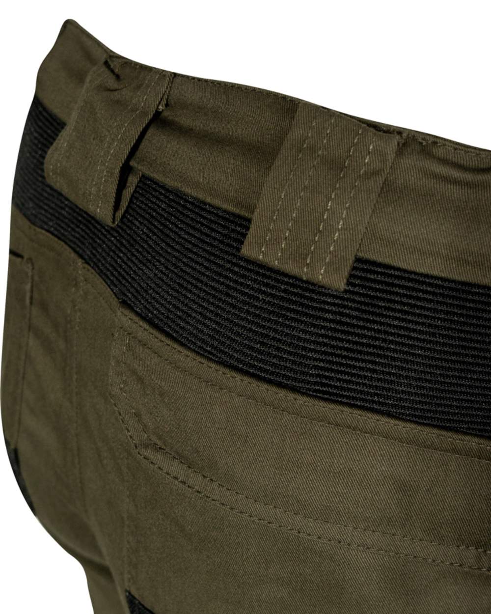 Green Coloured Jack Pyke Mens Technical Work Trousers on white background #colour_green