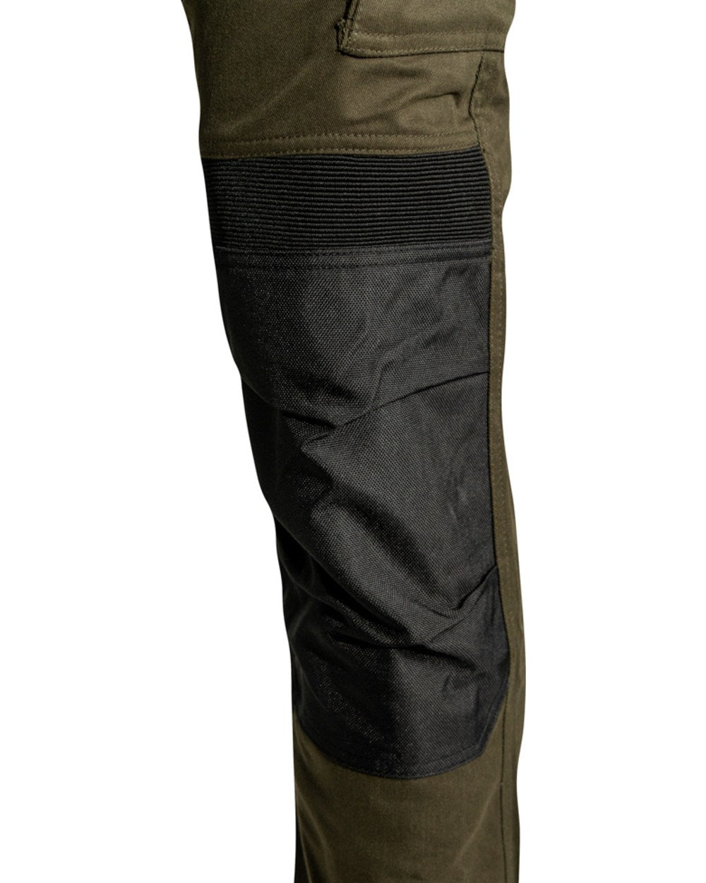Green Coloured Jack Pyke Mens Technical Work Trousers on white background #colour_green