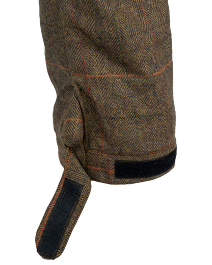 Brown Coloured Jack Pyke Mens Tweed Breeks on white background #colour_brown