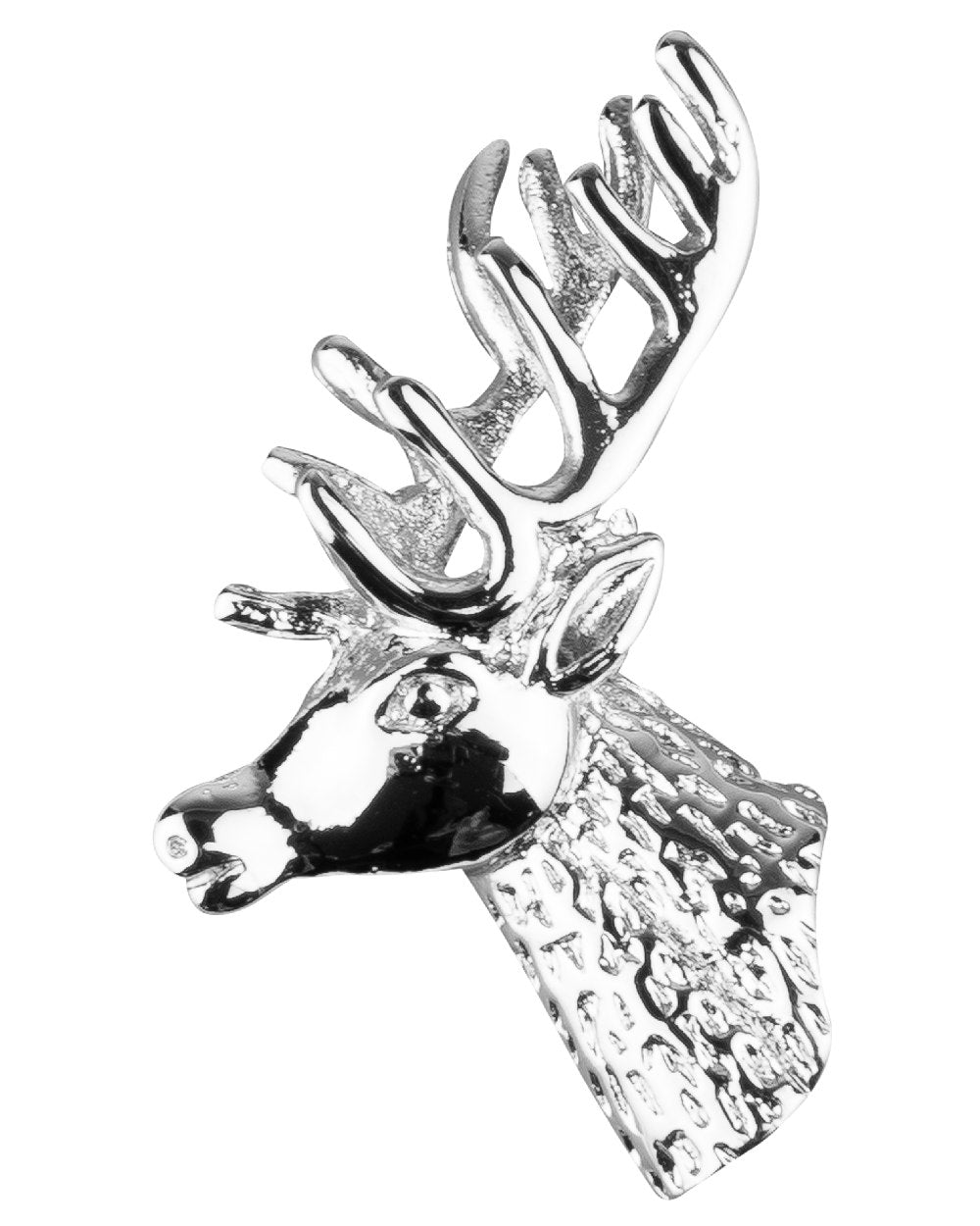 Stag styled Jack Pyke Pin Badge on white background #style_stag