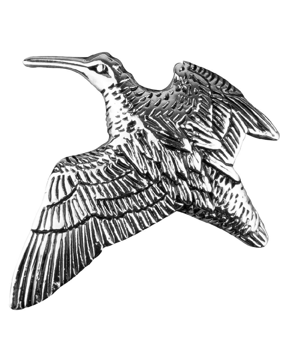 Woodcock styled Jack Pyke Pin Badge on white background #style_woodcock