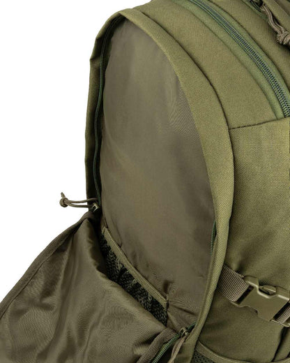 Green coloured Jack Pyke Rifle Rucksack on white background #colour_green