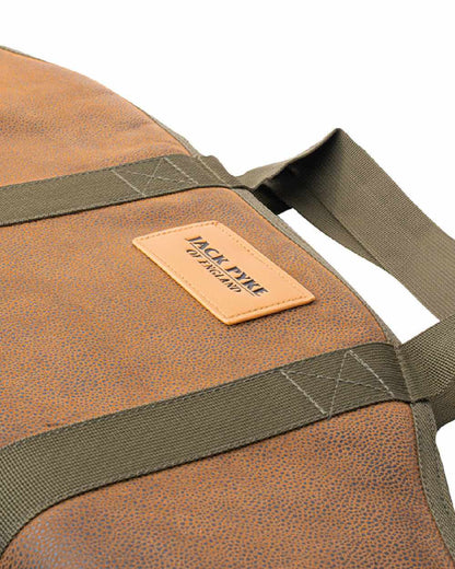 Brown coloured Jack Pyke Rifle and Sight Slip Duotex on white background #colour_brown