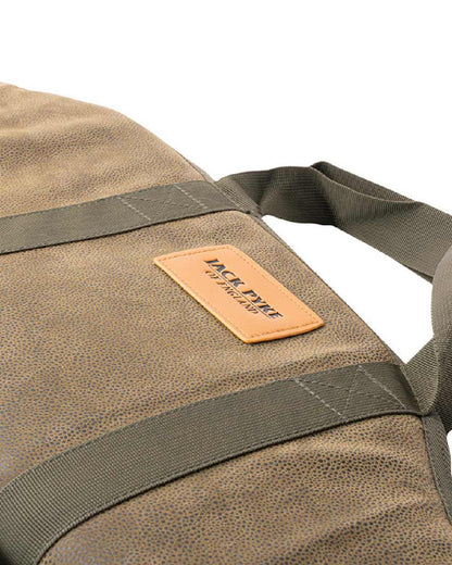 Green coloured Jack Pyke Rifle and Sight Slip Duotex on white background #colour_green