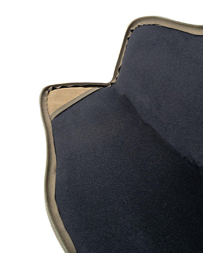 Green coloured Jack Pyke Rifle and Sight Slip Duotex on white background #colour_green