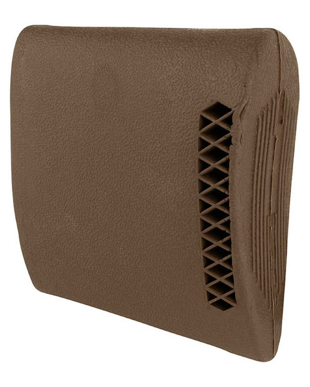 Brown coloured Jack Pyke Shock Absorbing Rubber Recoil Pad on white background #colour_brown
