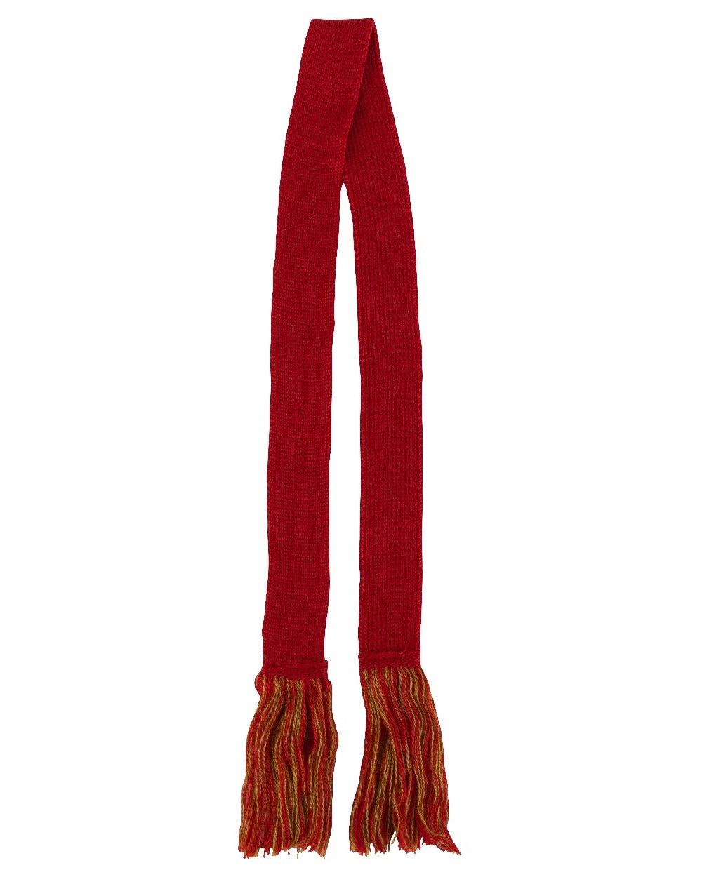 Red coloured Jack Pyke Shooting Sock Garters on white background #colour_red