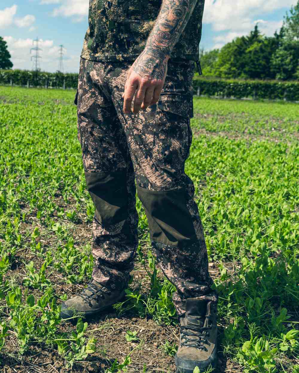 Digicam coloured Jack Pyke Softshell Trousers on grassy background #colour_digicam