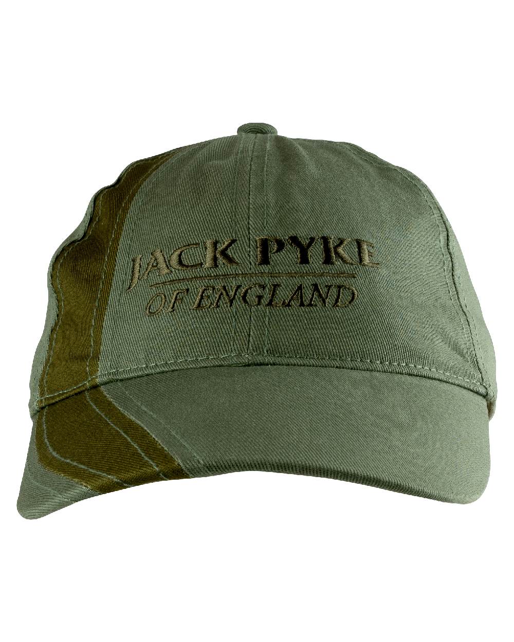 Green coloured Jack Pyke Sporting Baseball Hat on white background #colour_green