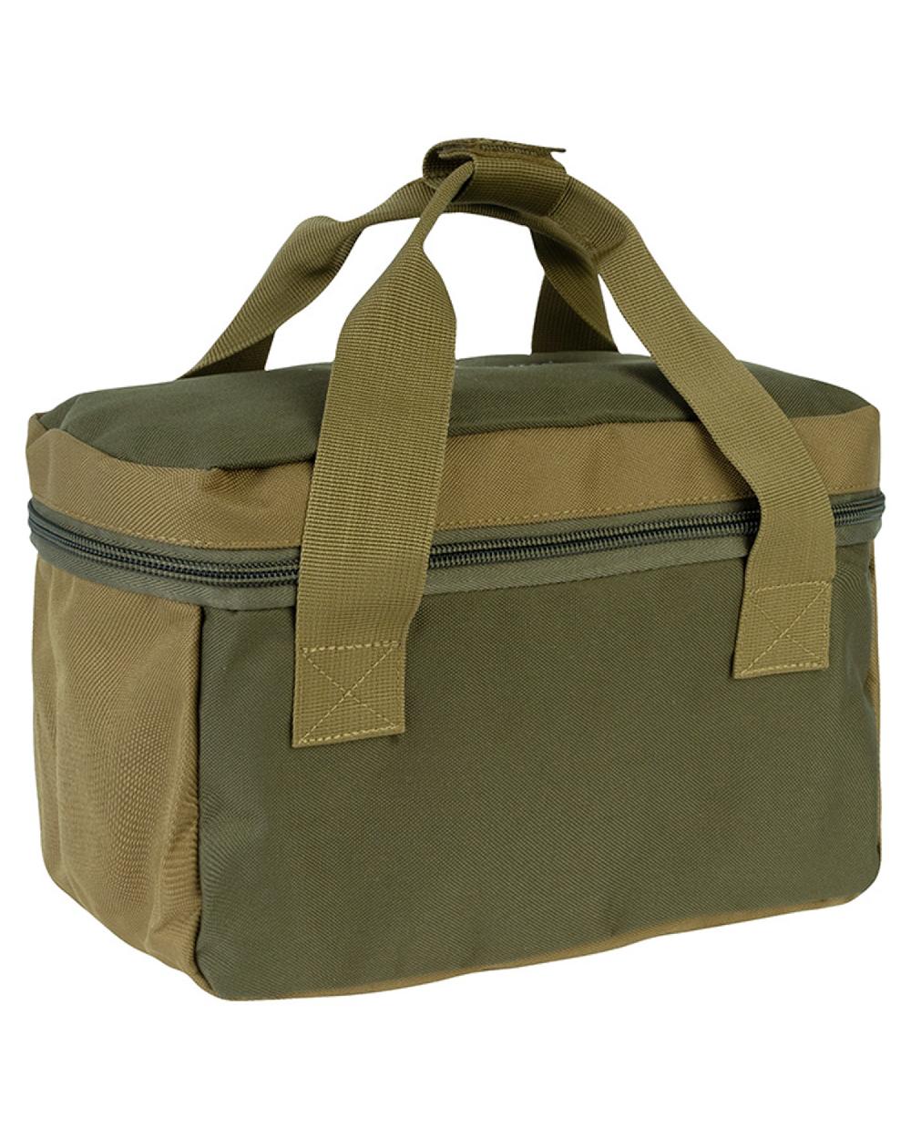 Green coloured Jack Pyke Sporting Cartridge Carrier 100 on white background #colour_green