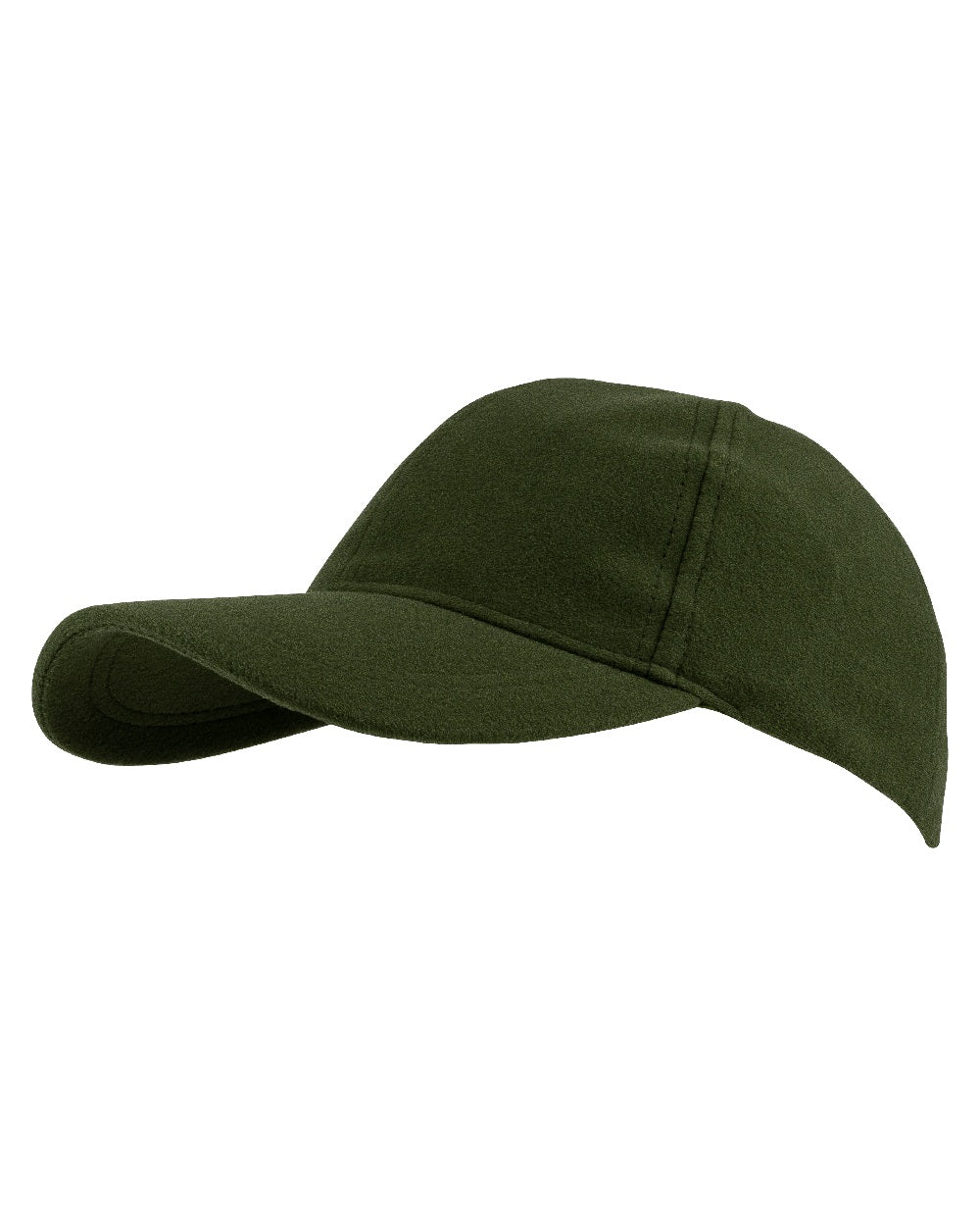 Green coloured Jack Pyke Stealth Baseball Hat on white background #colour_green