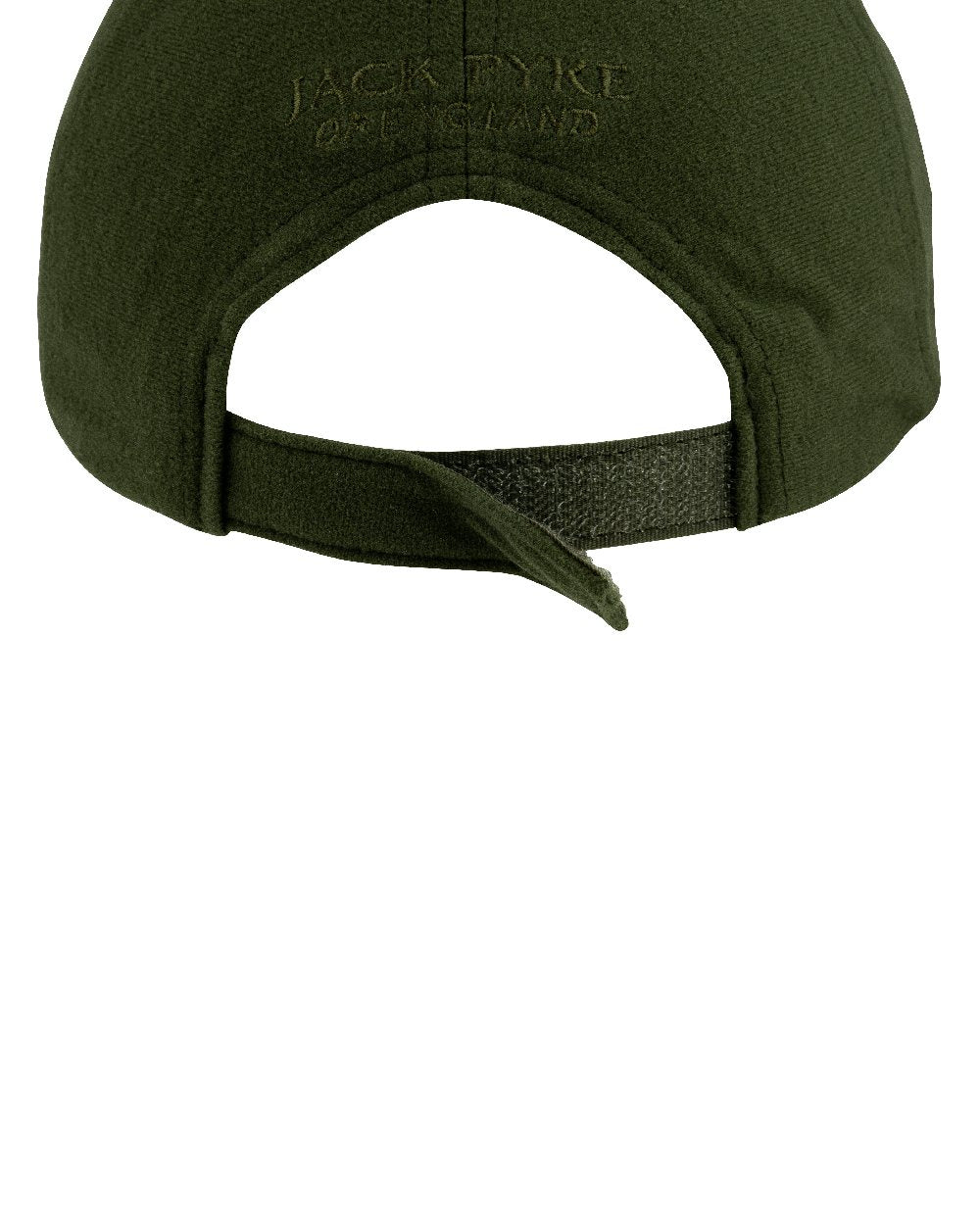 Green coloured Jack Pyke Stealth Baseball Hat on white background #colour_green
