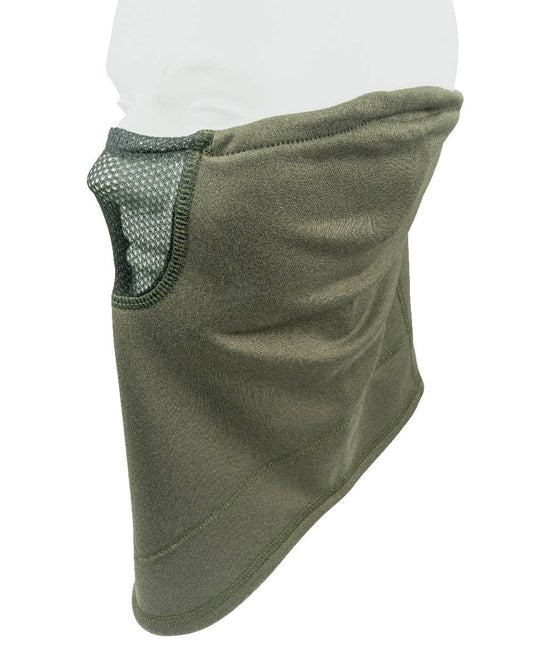 Green coloured Jack Pyke Technical Neck Gaiter on white background #colour_green