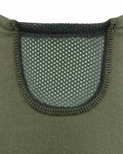 Green coloured Jack Pyke Technical Neck Gaiter on white background #colour_green