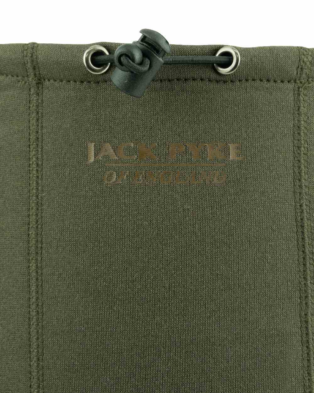Green coloured Jack Pyke Technical Neck Gaiter on white background #colour_green