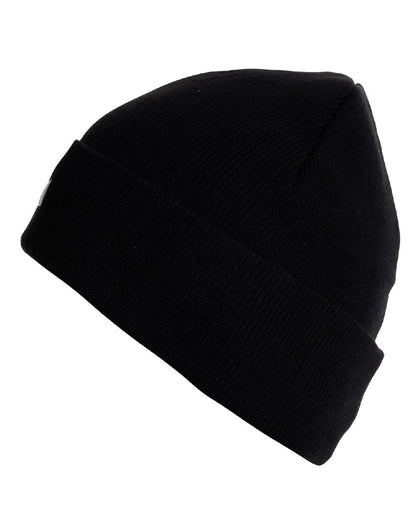 Black coloured Jack Pyke Thinsulate Bob Hat on white background #colour_black